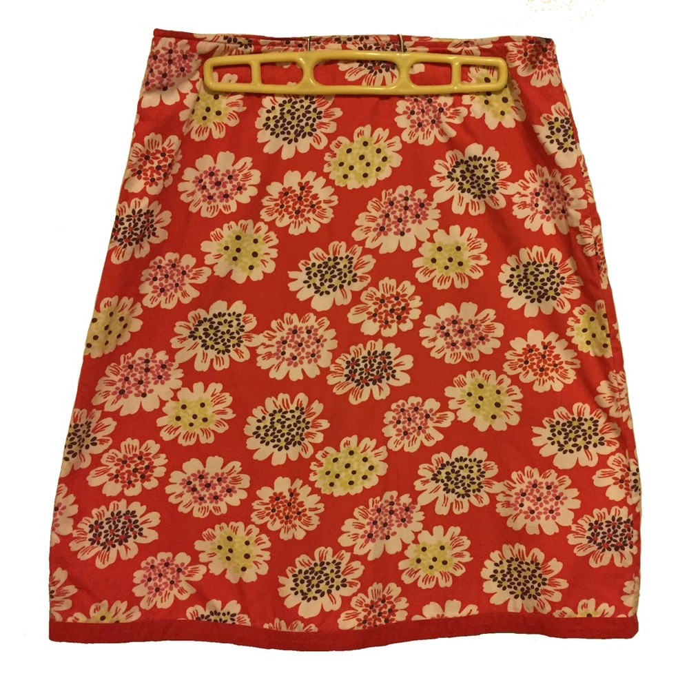 Boden Spring flowers Printed cotton skirt 12 FINAL